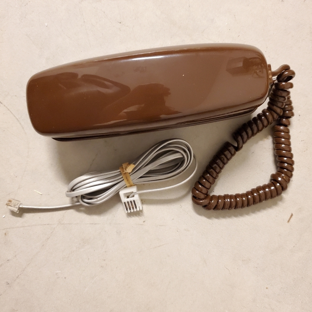 Vintage Dial Stromberg-Carlson Phone Brown Retro